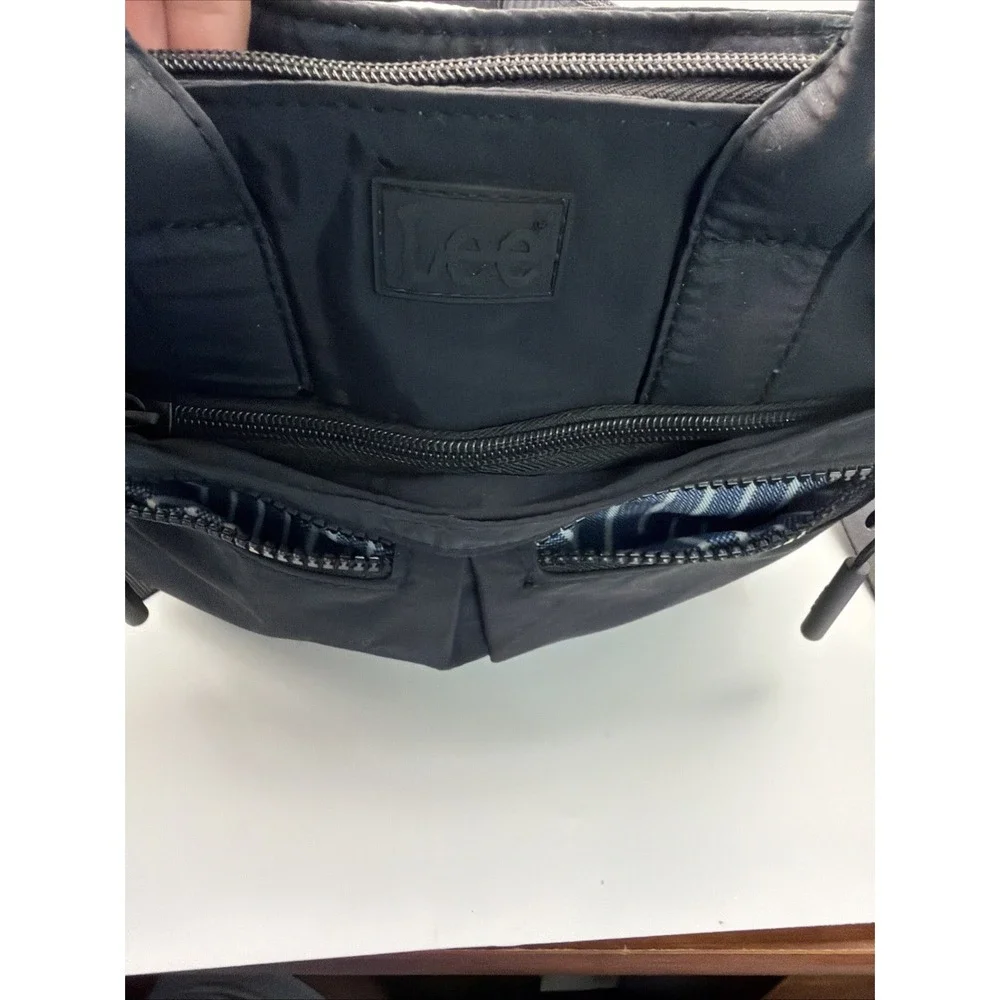 Lee Small Crossbody Bag for Women Nylon Tote Bag with Multiple Pockets